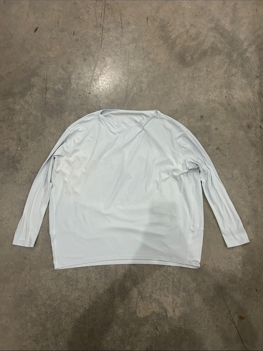 lululemon athletica Long-Sleeve Tee in Light Blue